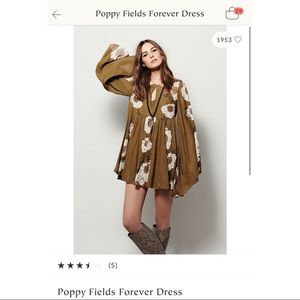 Free people swingy floral dress